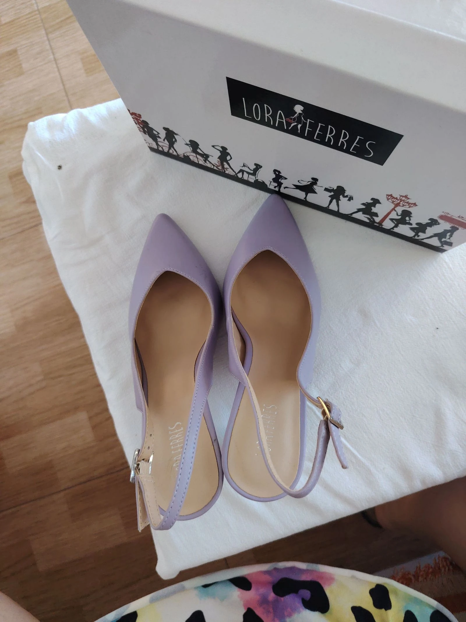 Zapatos de tacón Lora Ferres lila talla 39 – photo 5
